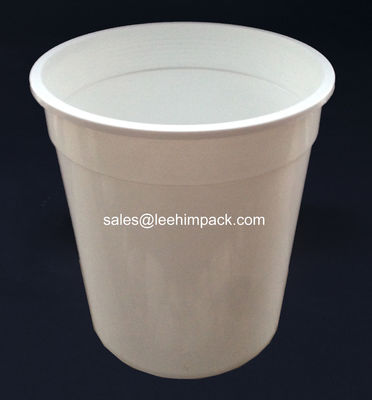 1kg Round Plastic Food Pail For Multi-use Purpose supplier