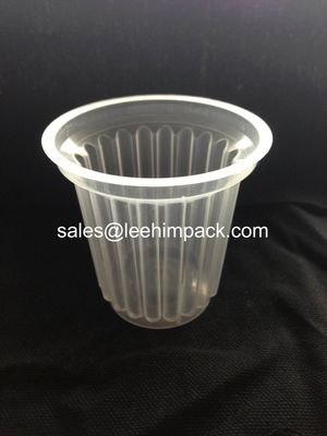 china Disposable caramel PP cup supplier