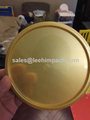 Heavy Duty Food Grade Chocolate Plastic Pail With Lid Multipurpose supplier